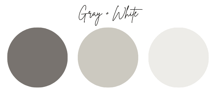 Best Gray and White Paint Colors