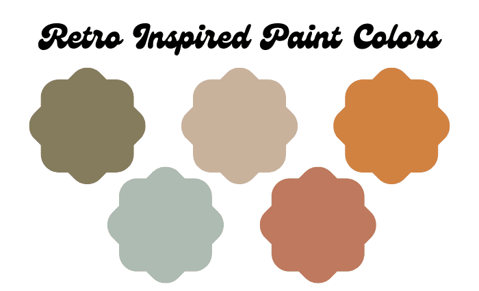 70s inspired paint colors